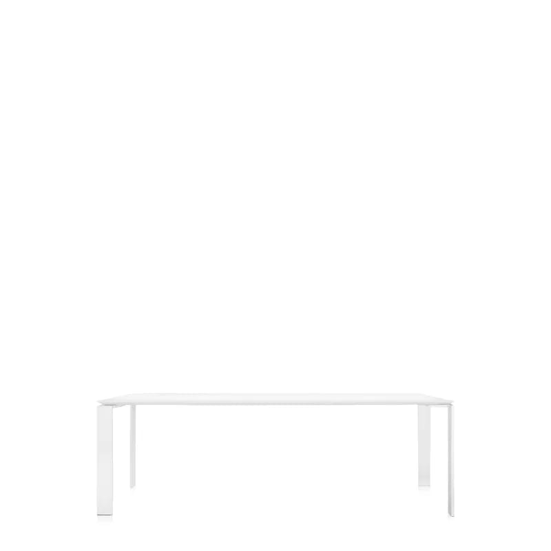 Ferruccio Laviani White Steel Rectangular Outdoor Table