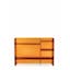 Amber Acrylic Stackable Sound-Rack Bookshelf