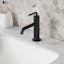 Ramus 7'' Matte Black Stainless Steel Bathroom Sink Faucet