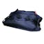 Adjustable Durable Round Bean Bag Lounger in Dark Blue Olefin