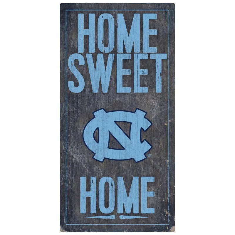 Chapel Hill Home Sweet Home 12'' Vertical Wood Sign