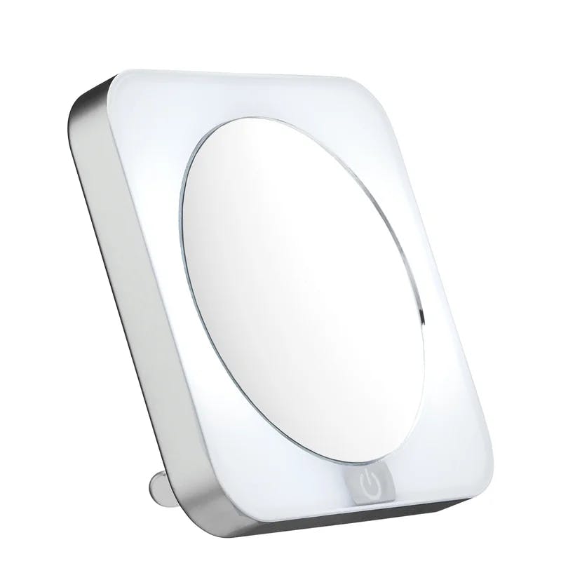 Elegant Round Countertop LED Magnifying Makeup Mirror