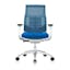 Ergonomic Blue Executive Mesh Chair with 5D Headrest and Smart Features