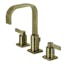 NuvoFusion Antique Brass Ergonomic Widespread Bathroom Faucet
