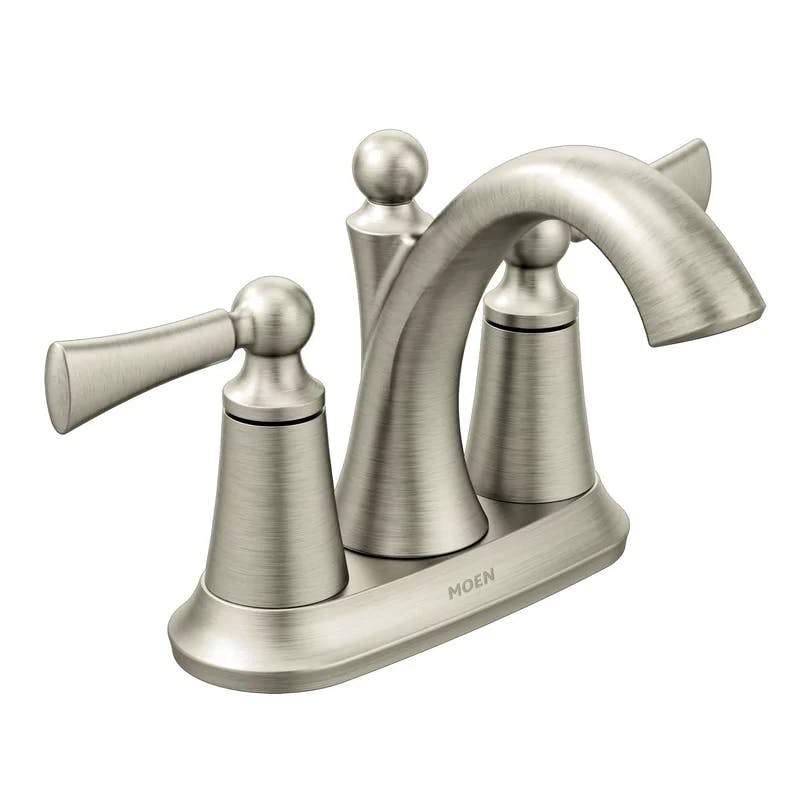 Elegant Distressed Bronze 4" Centerset Traditional Bathroom Faucet