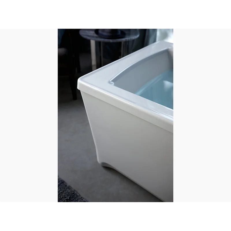Archer Craftsman 68" White Freestanding Acrylic Soaking Tub