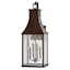 Beacon Hill 4-Light Blackened Copper Outdoor Wall Lantern
