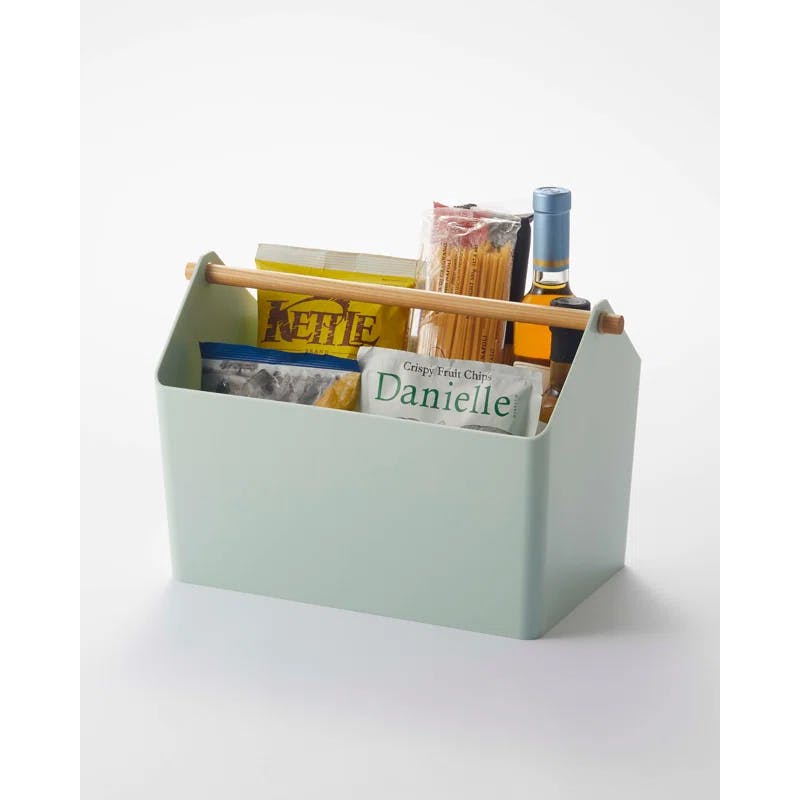 Mint Modern Portable Storage Caddy with Handle