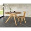 Catalina 48" Round Natural Cherry Wood Extendable Dining Table
