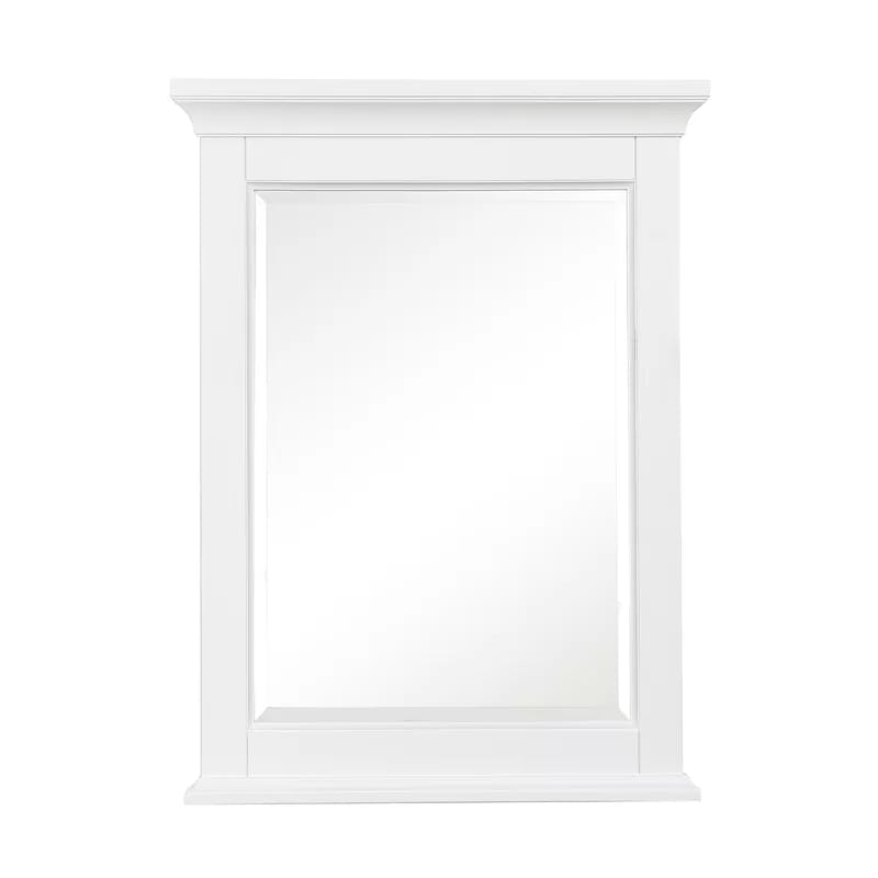 Newport Classic White Solid Pine Bathroom Vanity Mirror