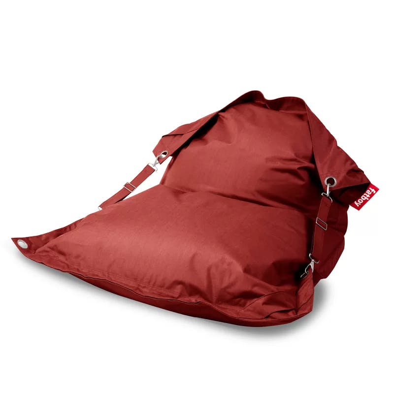 Sunbrella Classic Red Outdoor Bean Bag Chair & Lounger, Extra Large