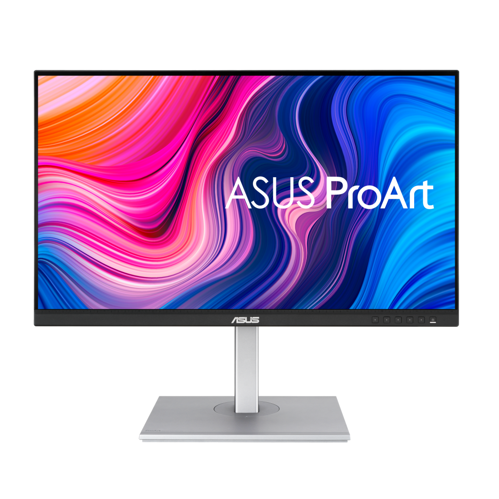 Asus ProArt 27" Silver and Black IPS Monitor with USB-C and Speakers