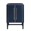 Mason 24" Navy Blue Solid Wood Single Vanity Cabinet