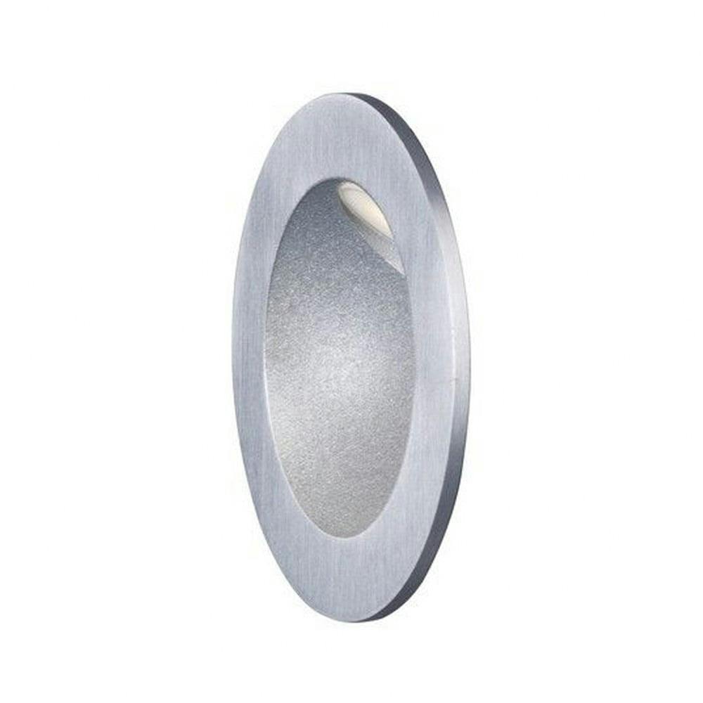 Alumilux Circular Satin Aluminum LED Outdoor Wall Sconce
