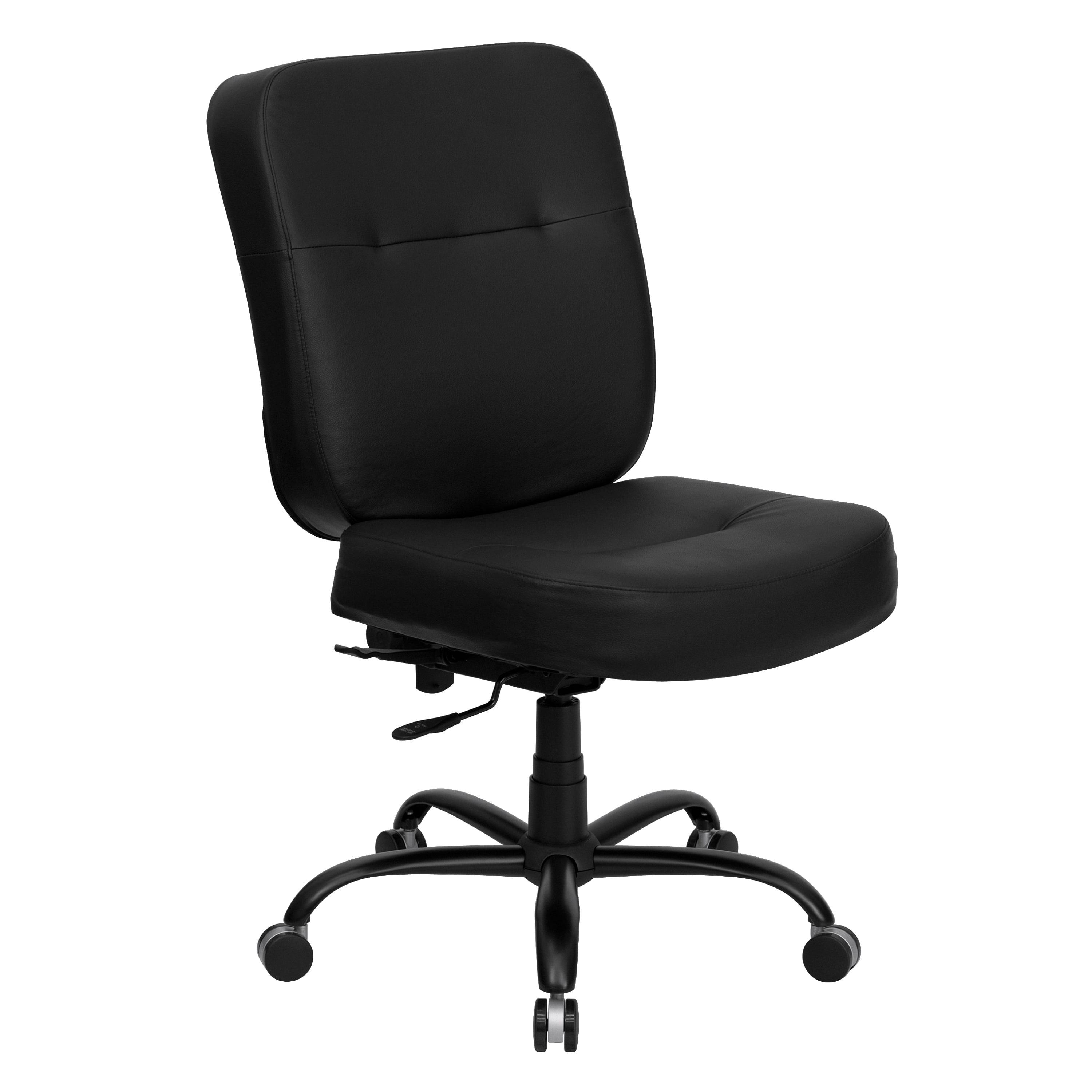 Hercules High-Back Black LeatherSoft Executive Swivel Chair