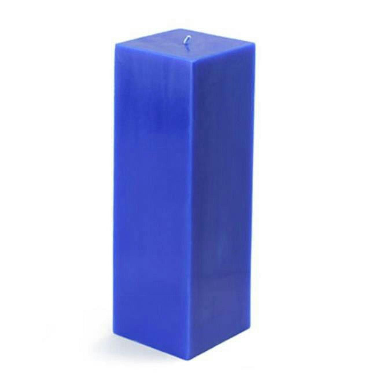 Traditional Blue 3x3x9 Inch Handpoured Pillar Candle
