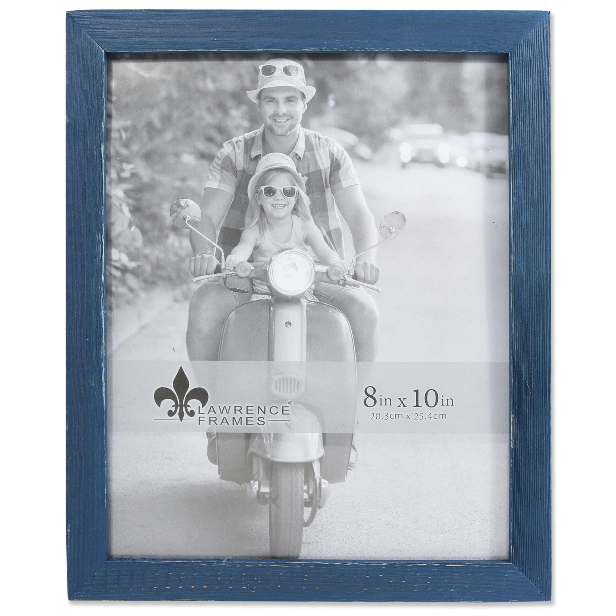 Classic 8x10 Black Wood Tabletop & Wall Picture Frame