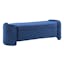 Nebula Midnight Blue Velvet 62" Upholstered Storage Bench