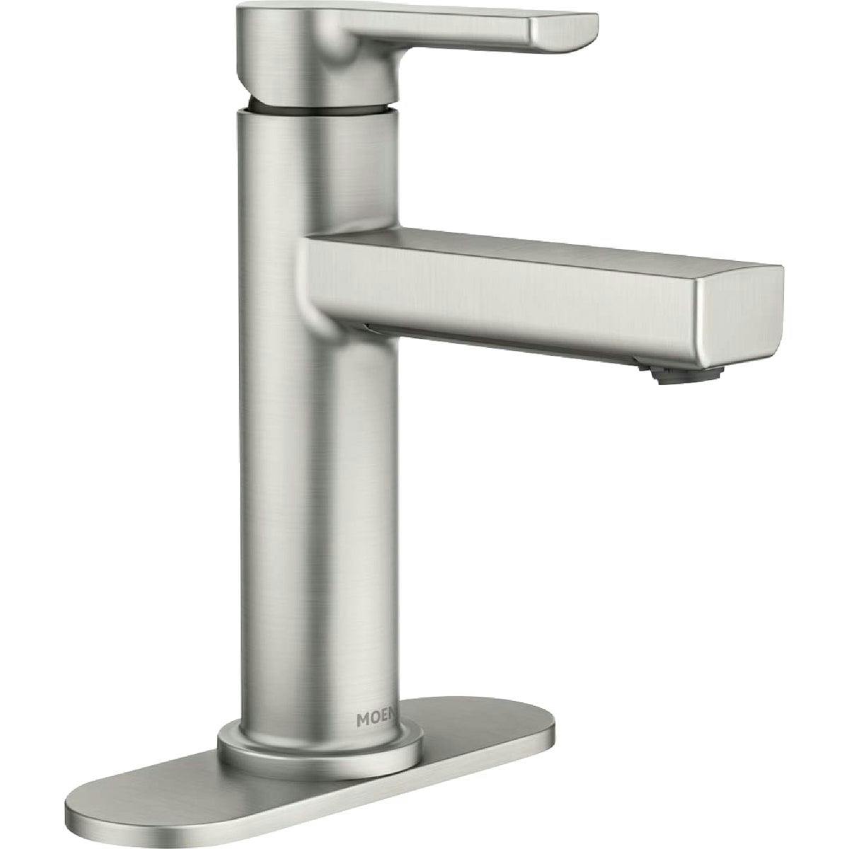 Rinza Modern Nickel 1-Handle Centerset Bathroom Faucet