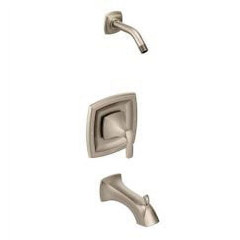 Elegant Voss Collection 11" Wall Mounted Tub/Shower in Brushed Nickel