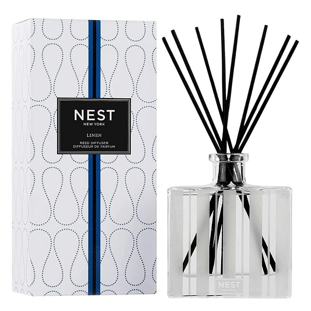 Elegant Linen and White Orchid 175ml Reed Diffuser