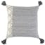 Modern Industrial Khaki & Ivory Diamond Woven 20" Pillow Cover