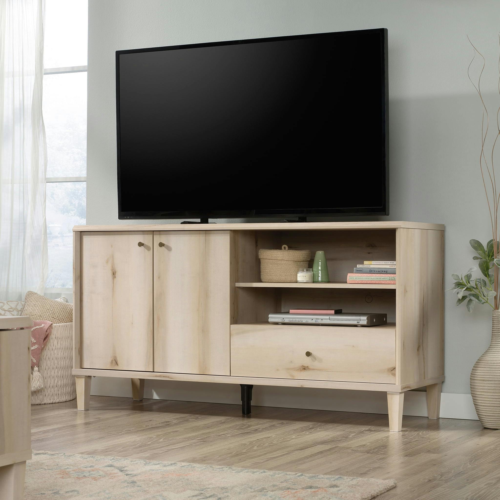 Willow Place Pacific Maple 60" TV Credenza with Storage