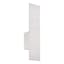Sleek 20" Brushed Aluminum LED Wall Sconce - Dimmable and Energy Star