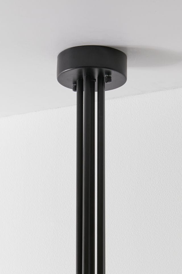 Desden Modern Black LED Adjustable Chandelier Pendant Light