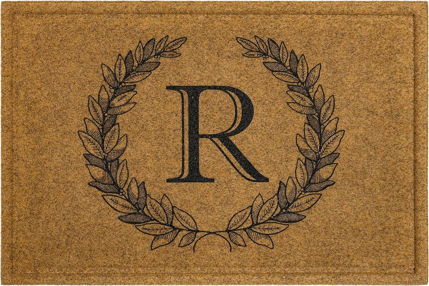 Personalized Faux Coir Outdoor Doormat for Fall, 24" x 36"