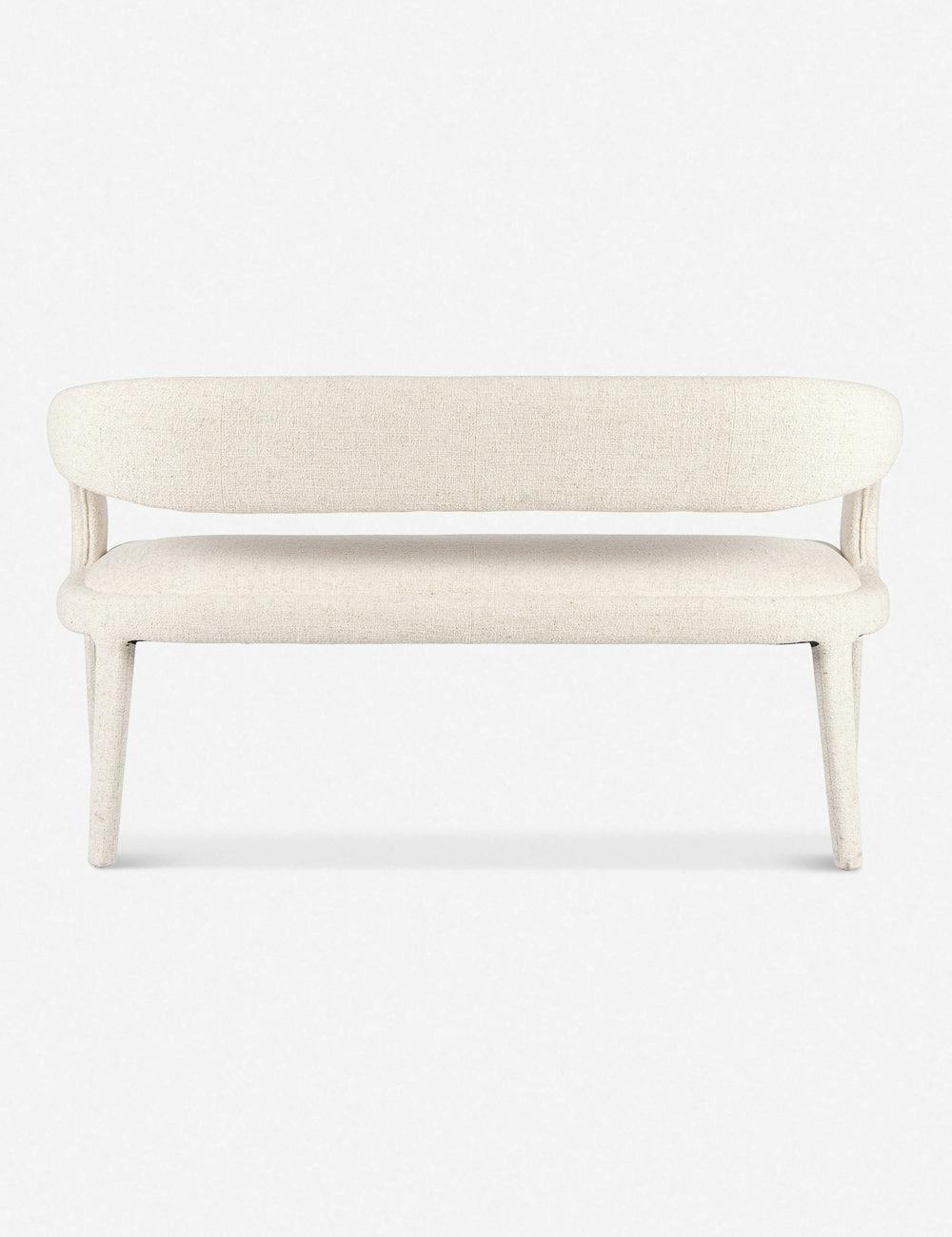 Elevated Natural Performance Upholstered 55" Dining Bench