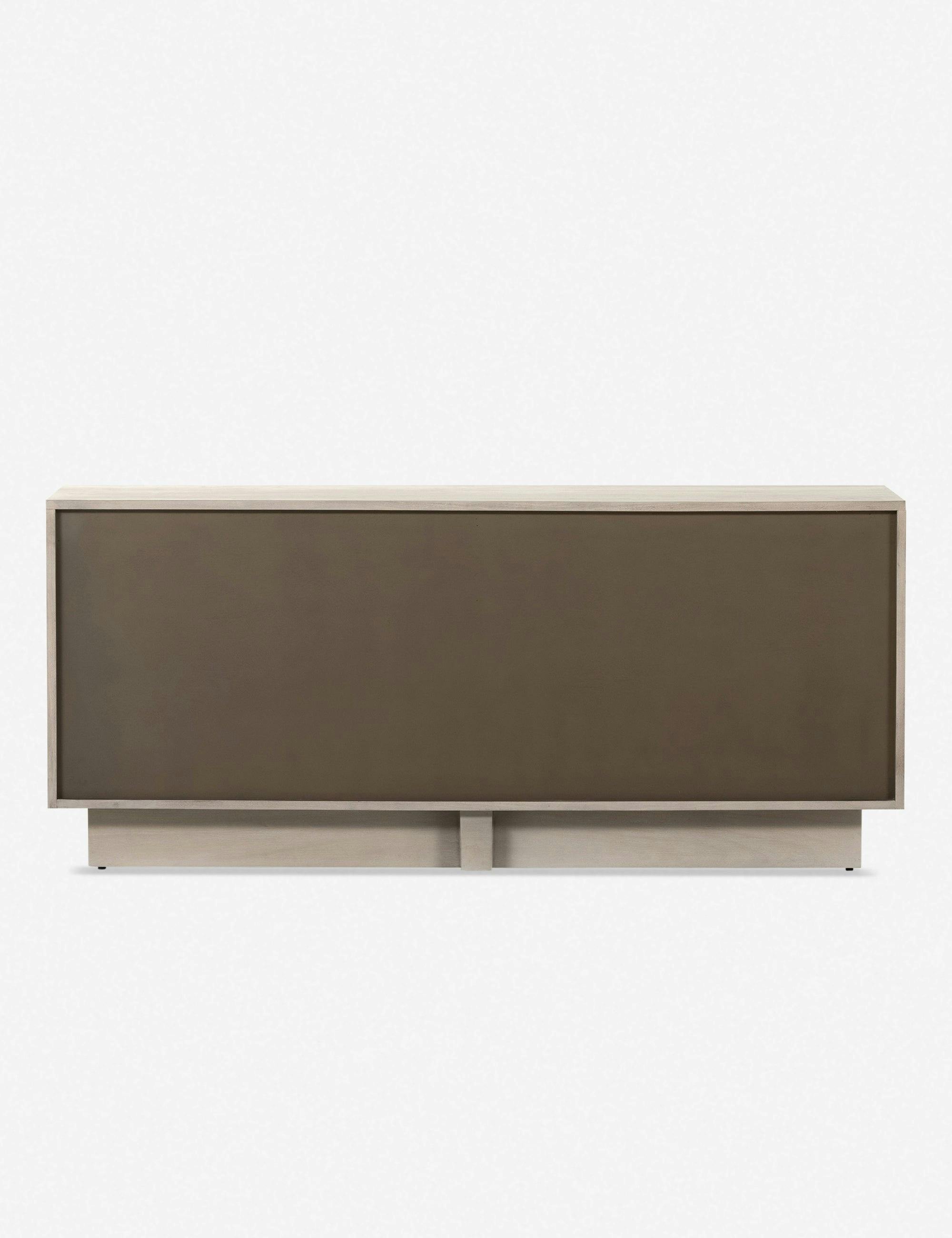 Ashen Walnut Contemporary 4-Drawer Dresser with Plinth Base