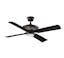 Pickett 52" Black Metal Cage LED Ceiling Fan with Remote