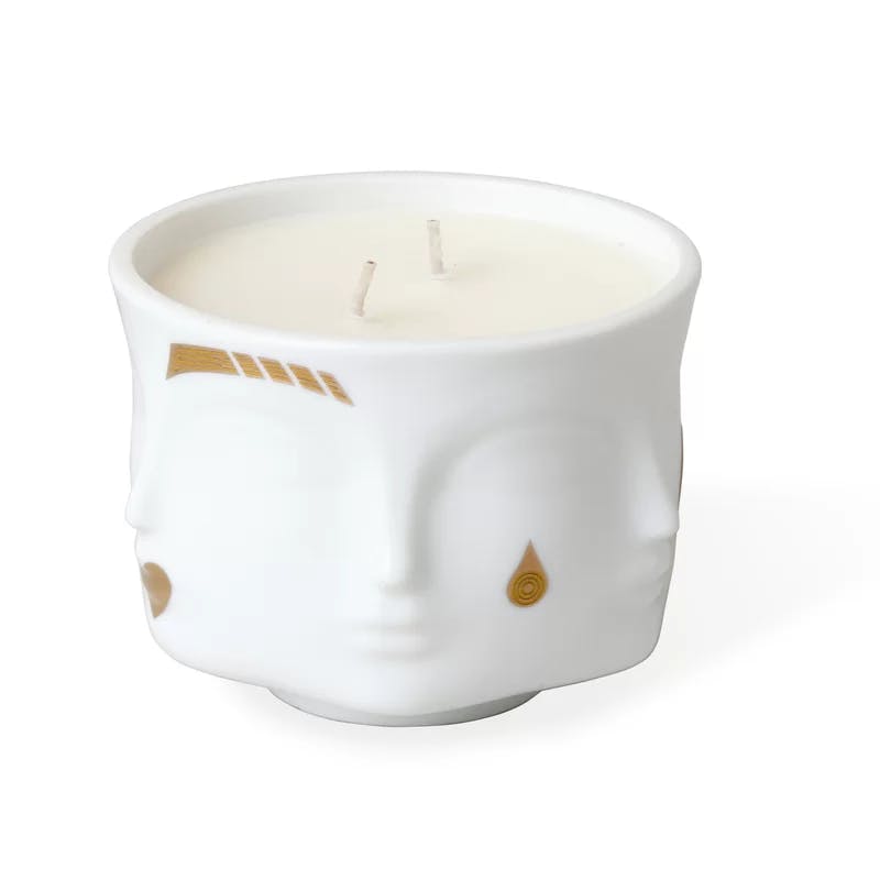 Gilded Muse Pink Grapefruit & Rose Scented Soy Candle