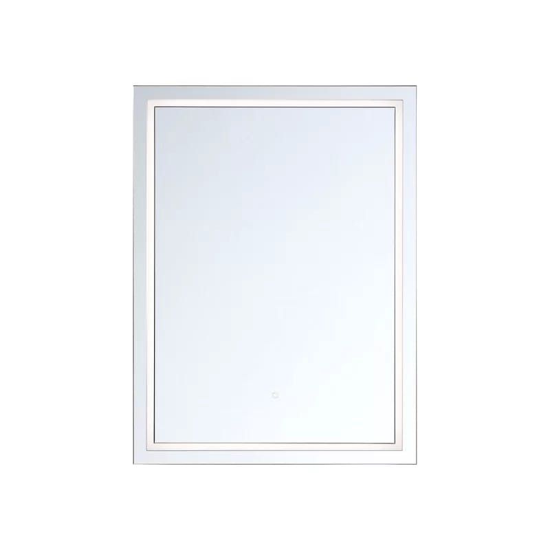 Eris Opal White 24x32 Rectangular LED Wall Mirror