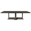 Cohesion Emissary 44"x96" Transitional Mahogany Dining Table in Warm Gray