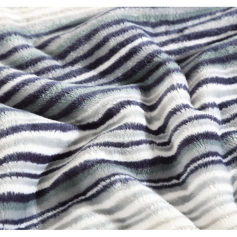 Cozy Island-Inspired Full/Queen Ultra Soft Plush Reversible Blanket