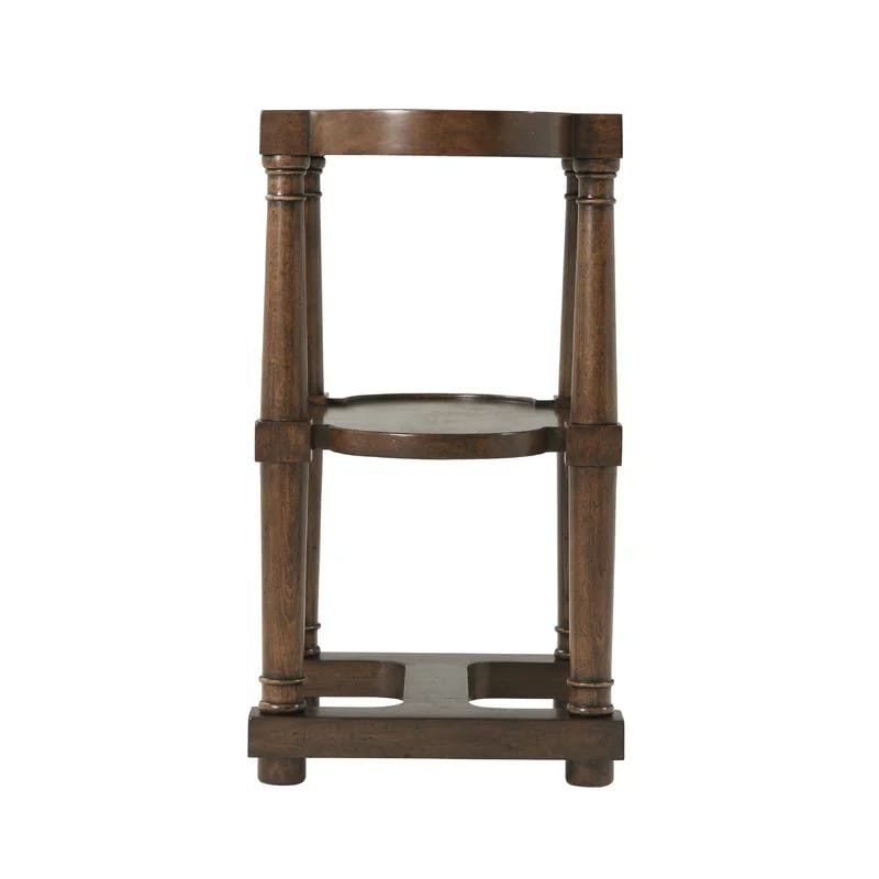 Avesta Finish Gustavian Solid Wood Square End Table