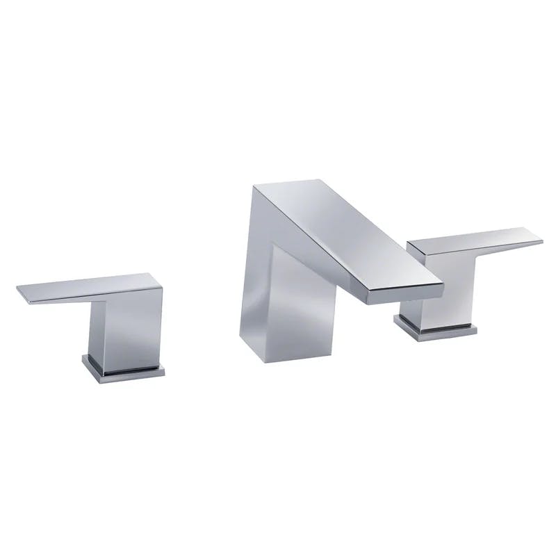 Mid-Town Chrome Lever-Handle Widespread Bathroom Faucet