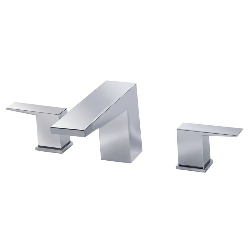 Mid-Town Chrome Lever-Handle Widespread Bathroom Faucet