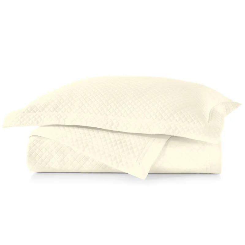 Oxford King White Organic Cotton Blend Throw Blanket