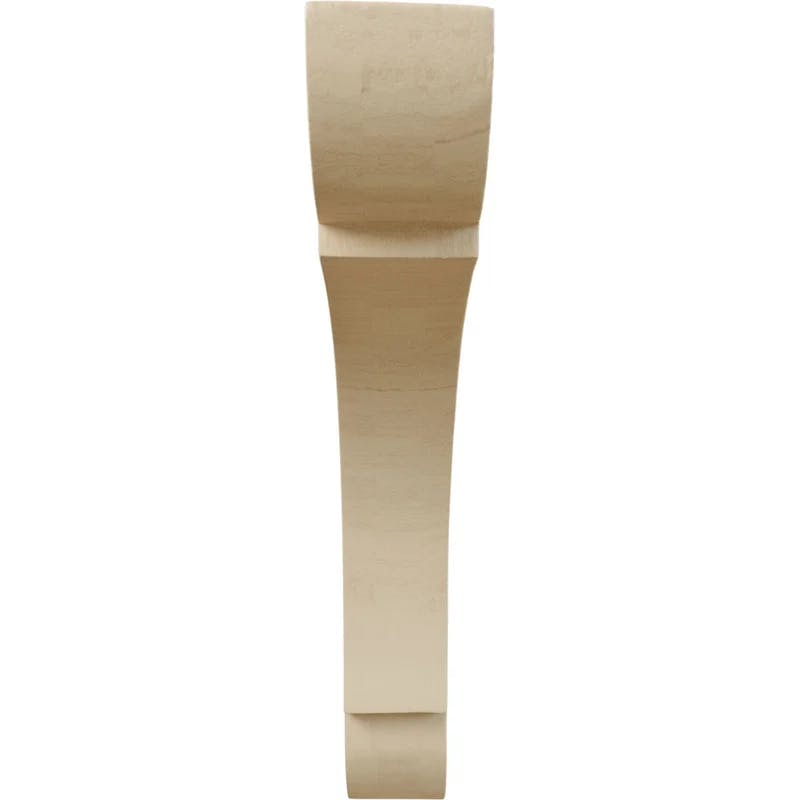 Large Olympic Hand-Carved Rubberwood Bracket Shelf 10"