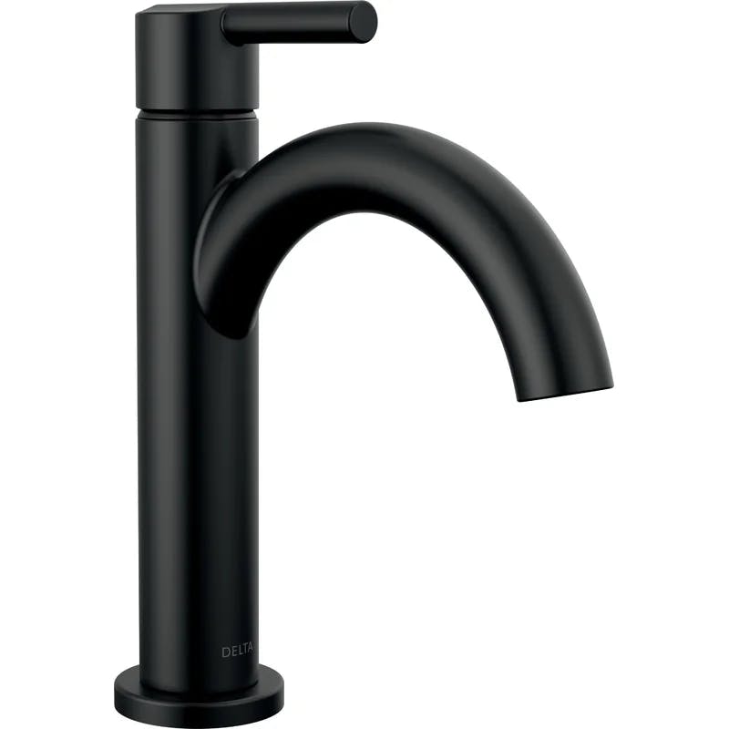 Delta Nicoli Matte Black Single Handle Bathroom Faucet
