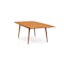 Catalina 60'' Natural Cherry Mid-Century Modern Extendable Dining Table