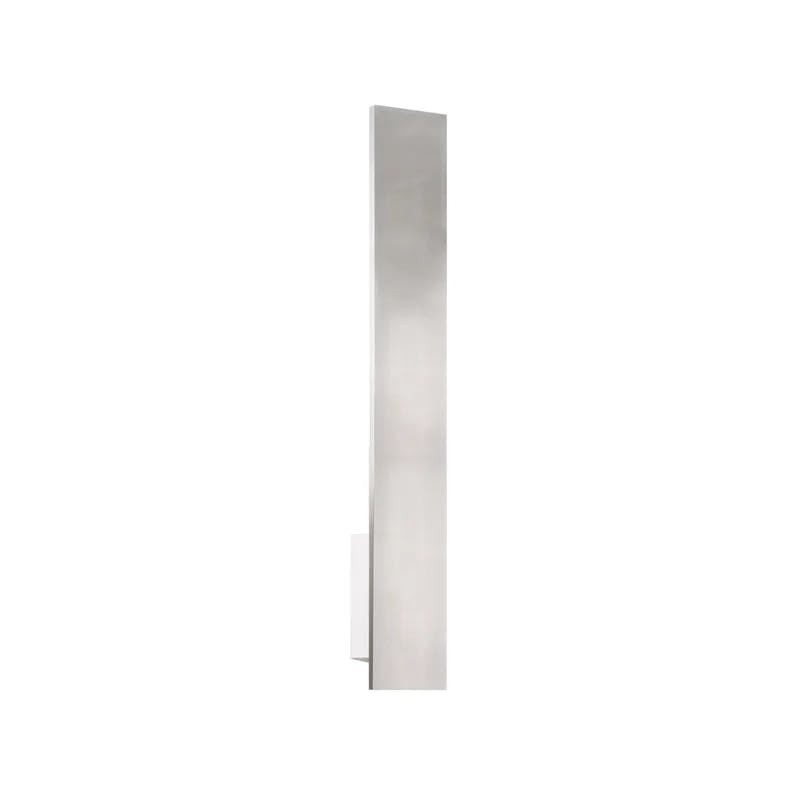 Elegant Brushed Nickel 24" Dimmable LED Wall Sconce