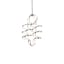 Synergy Antique Silver 34" LED Pendant with Opal Lens