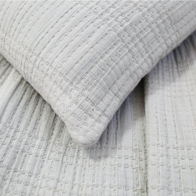 Arrowhead Mist Twin Textured Cotton Lightweight Blanket