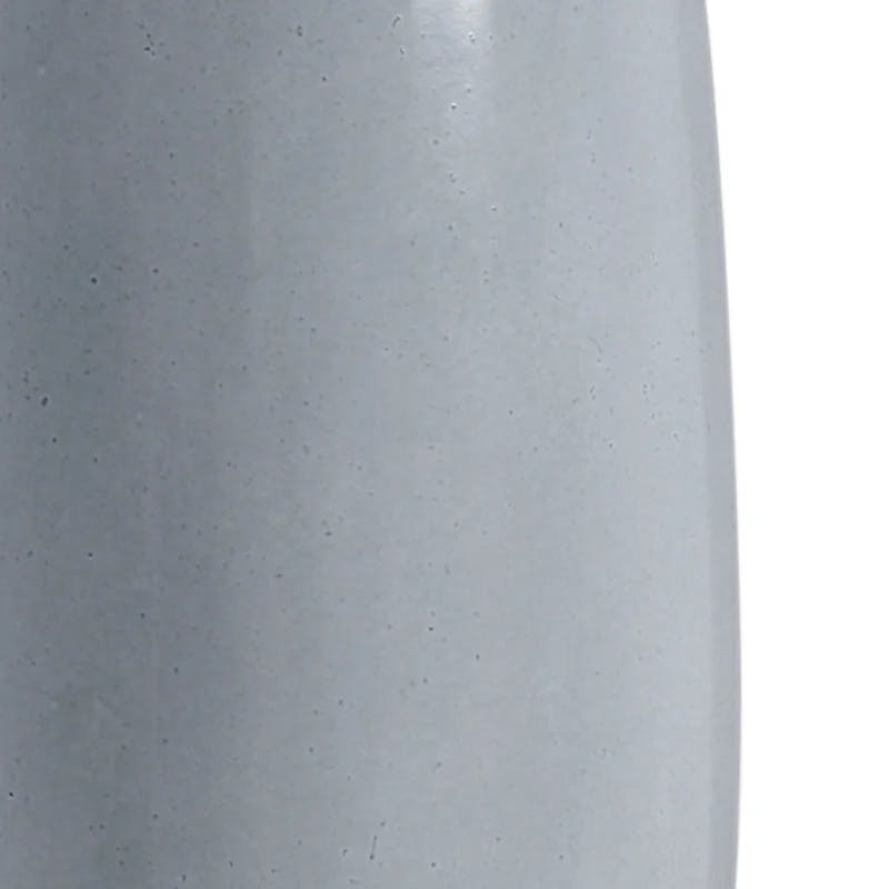 Gulf City 34.5'' Ceramic Gray Blue and White Table Lamp