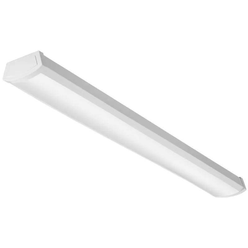 Sleek Modern White LED Flush Mount Ceiling Light for Indoor Use