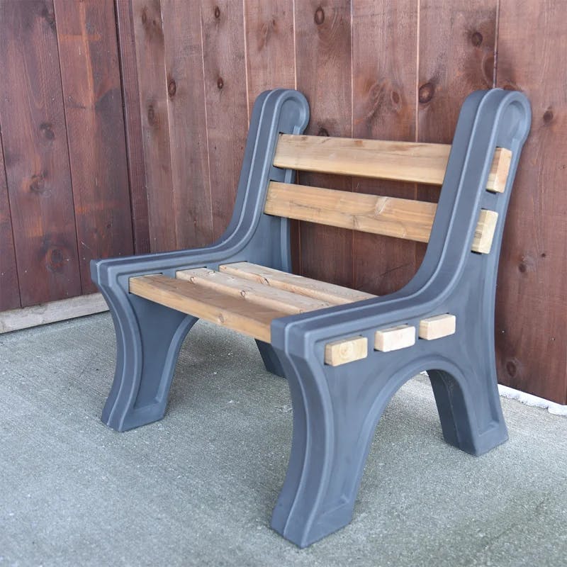 Graphite Color Customizable DIY Bench Kit for Indoor/Outdoor